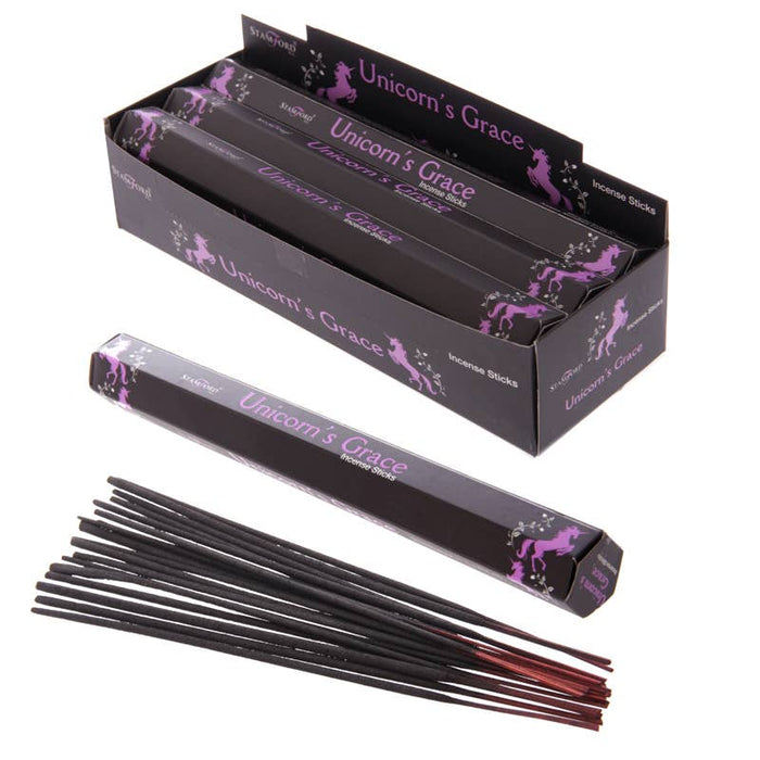 Unicorn's Grace -suitsuketikut – Stamford Black, 12 kpl