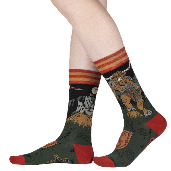 Highland Cow Exe-coo-tioner sukat - FootClothes