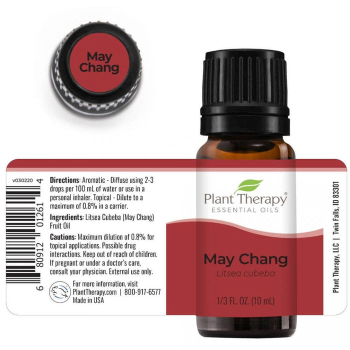 May Chang eteerinen öljy 10ml - Plant Therapy