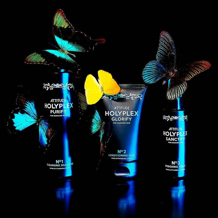 Holyplex No.1 Purify – Puhdistava shampoo vaurioituneille hiuksille - Attitude Hair Dye