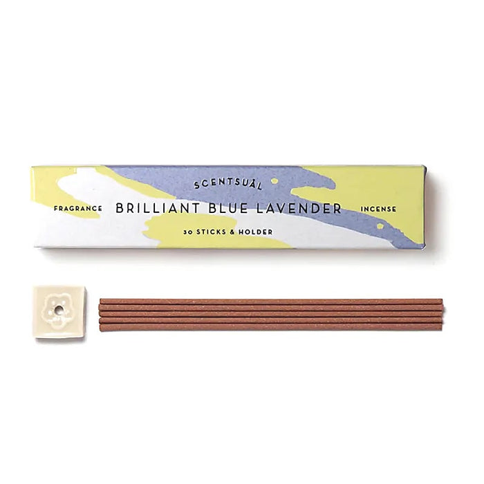 Scentsual Brilliant Blue Lavender - suitsuketikut 30 kpl, Nippon Kodo
