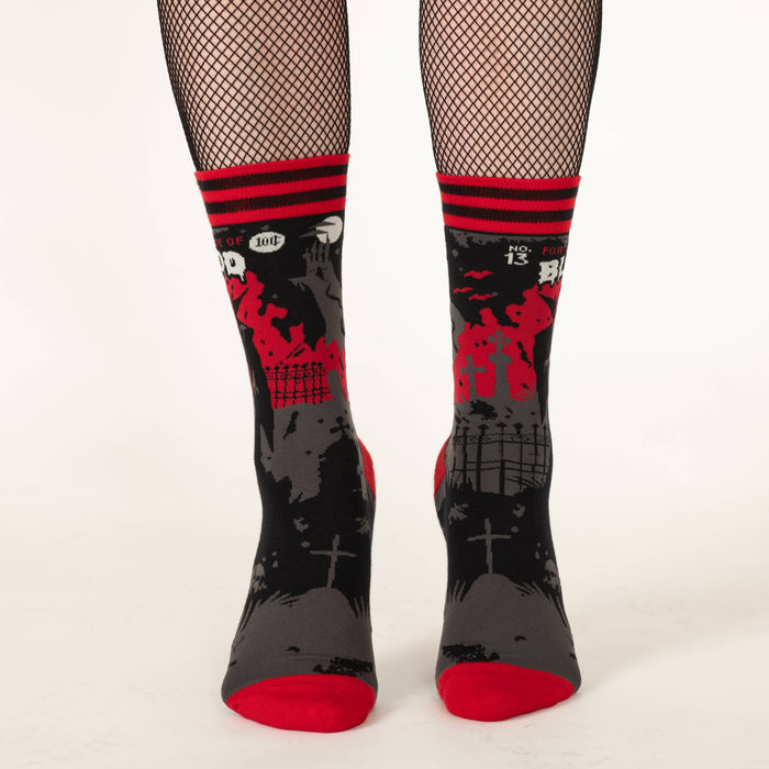 Dracula's Bloodlust -sukat  - FootClothes