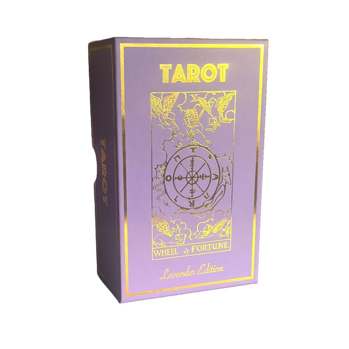 Lavender Gold Foil Tarot & Guide | Classic Tarot Design