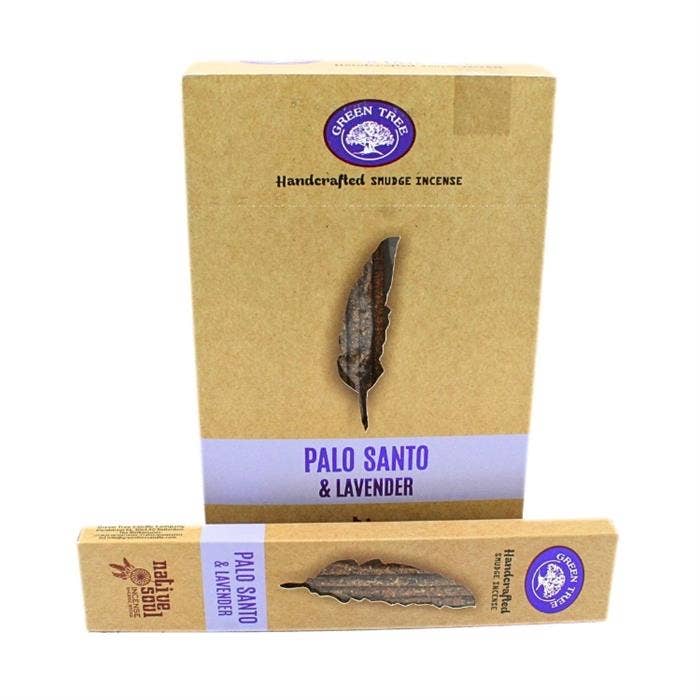 Native Soul Palo Santo & Lavender Suitsuketikku 15g - Green tree
