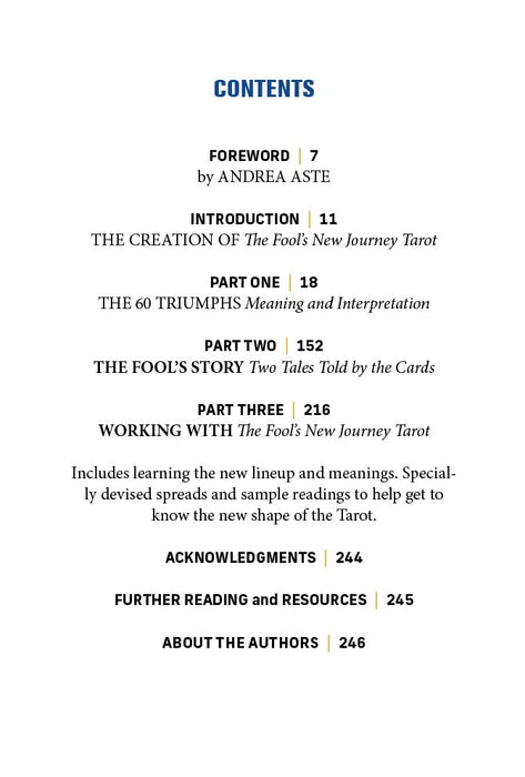 The Fool's New Journey Tarot: Sixty Triumphs for a New Dawn - John Matthews