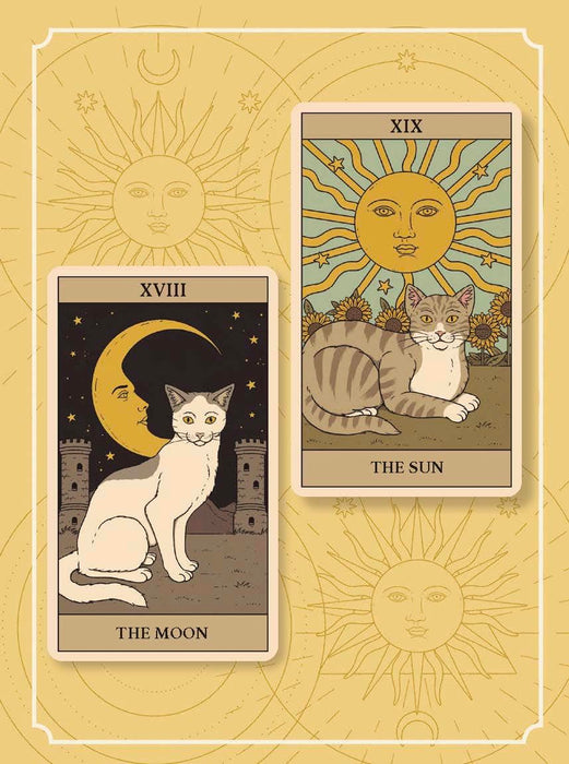 Cats Rule the Earth Tarot : 78-Card Deck and Guidebook for the Feline-Obsessed - Catherine Davidson