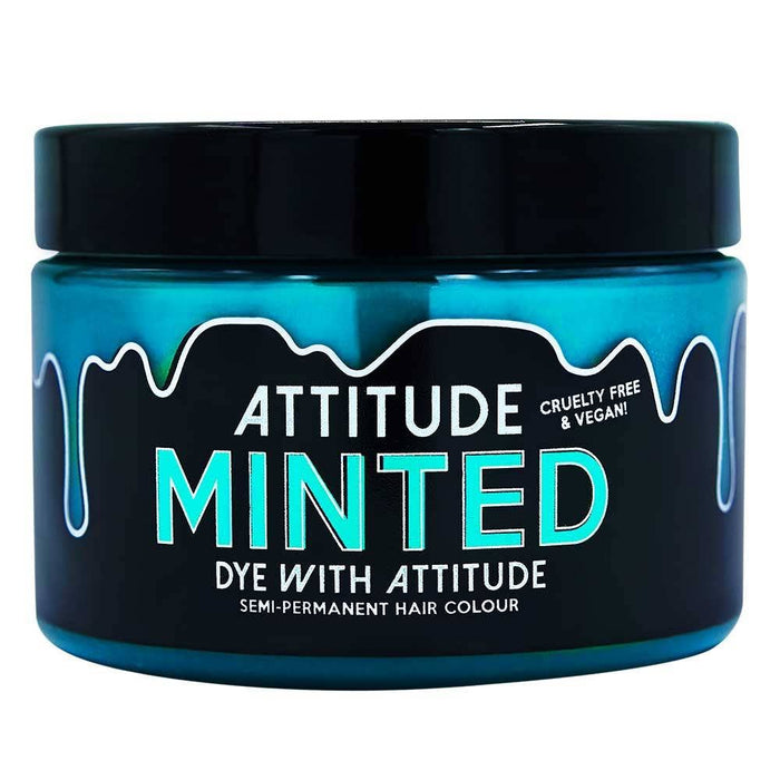 Minted Pastel Green Hiusväri- vegaaninen, eläinkokeeton - Attitude Hair Dye