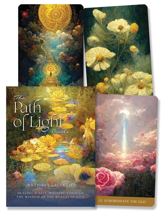 The Path of Light Oracle: Healing & Self-Mastery through the Wisdom of the Bhagavad Gita - Anthony Salerno