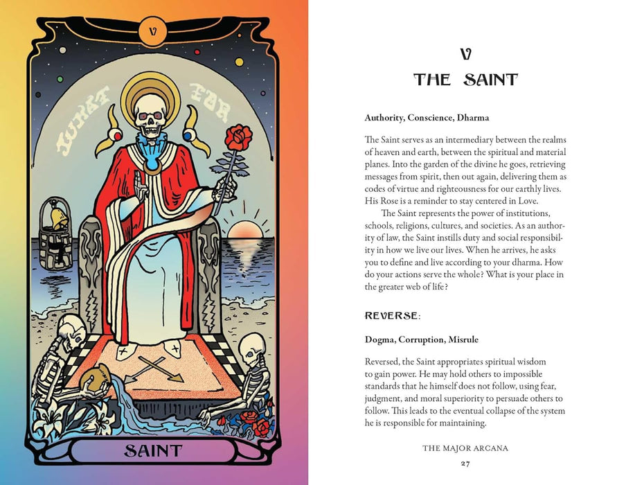 Grateful Dead Tarot: The Official Deck and Guidebook - Elizabeth Jezorski