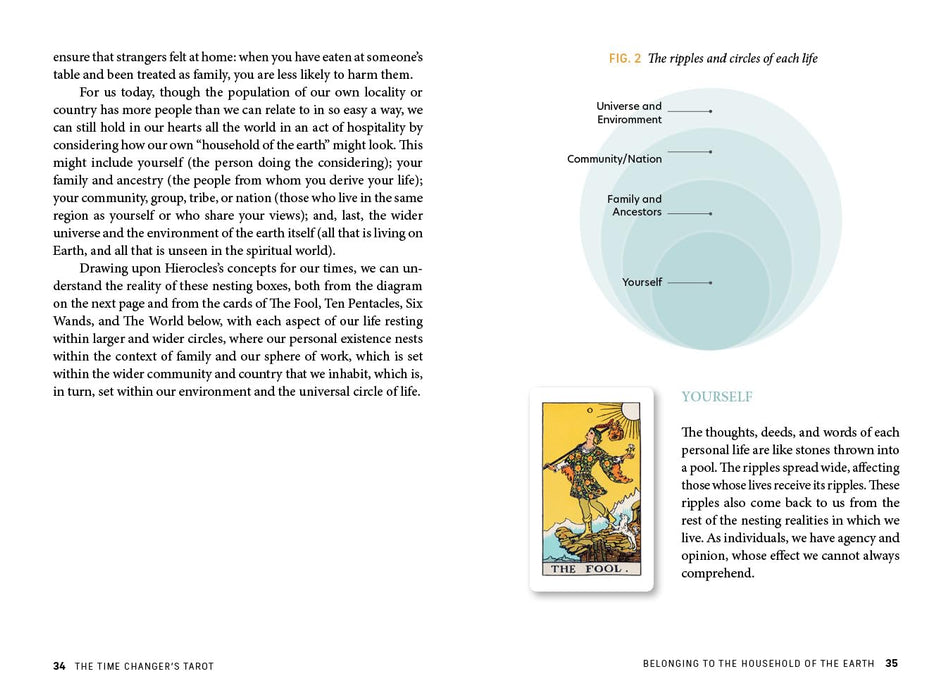 The Time Changer's Tarot : Reading for Yourself, Your Community, and Your World with the Waite-Smith Tarot -  Caitlin Matthews