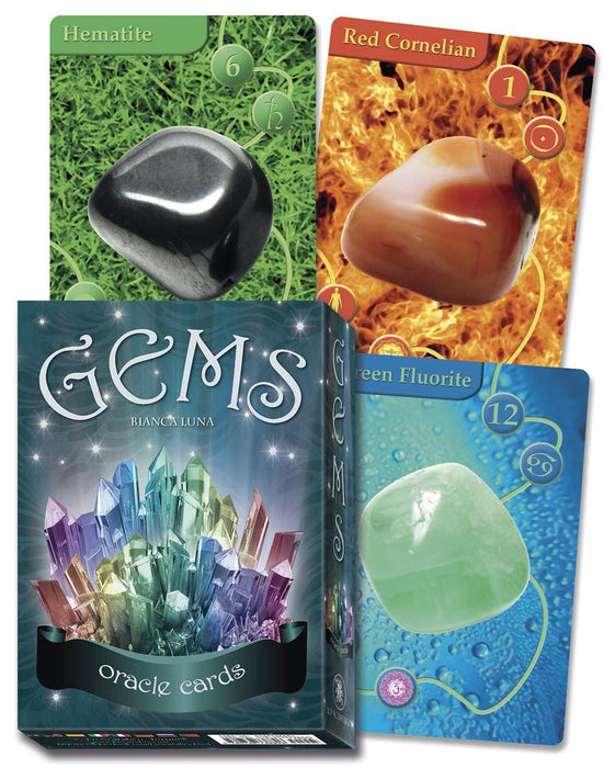 Gems Oracle Cards - Lo Scarabeo (Preloved/Käytetty)