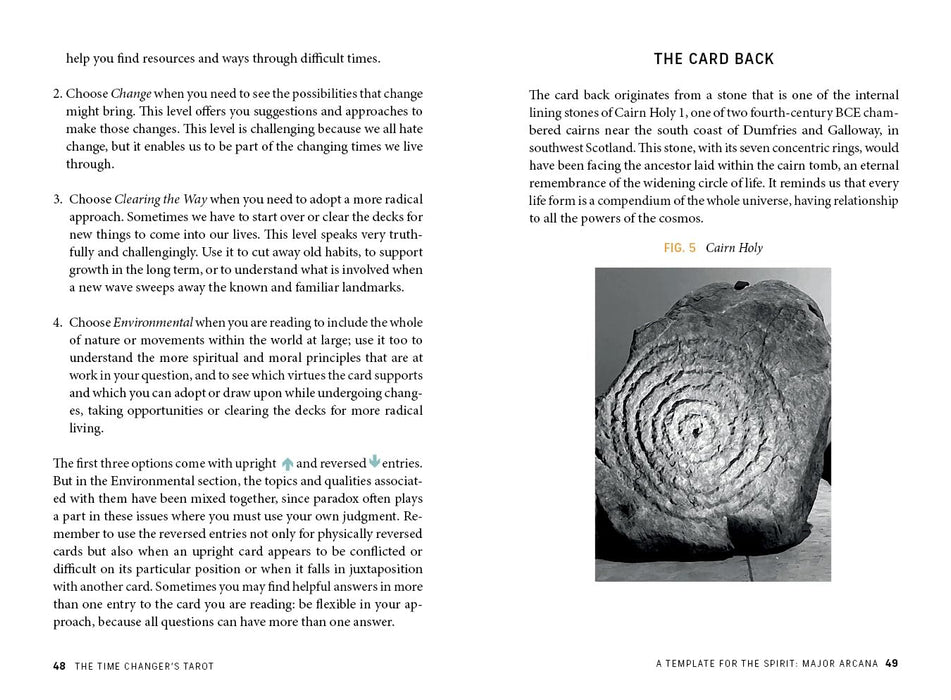 The Time Changer's Tarot : Reading for Yourself, Your Community, and Your World with the Waite-Smith Tarot -  Caitlin Matthews