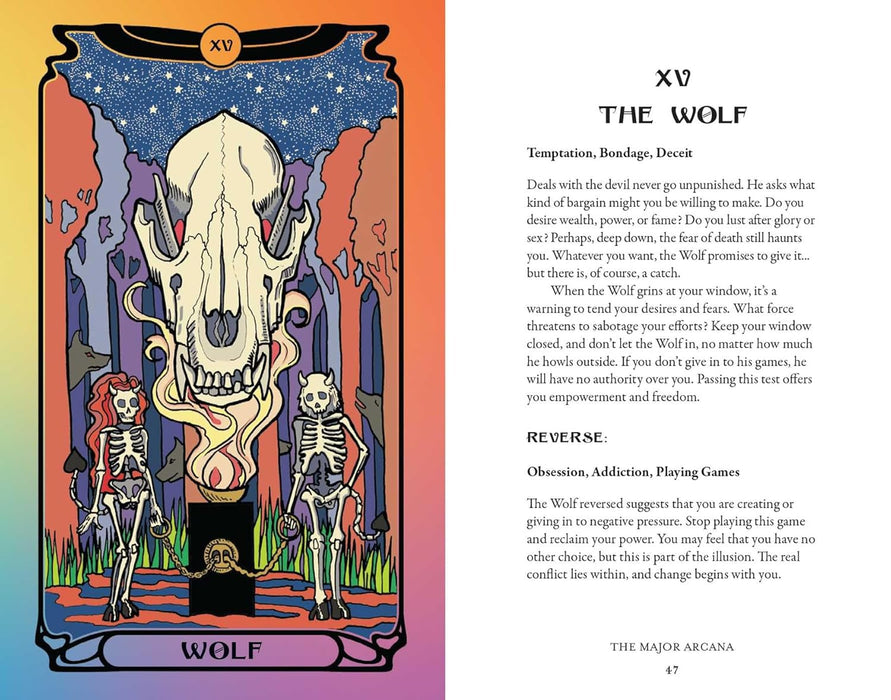 Grateful Dead Tarot: The Official Deck and Guidebook - Elizabeth Jezorski