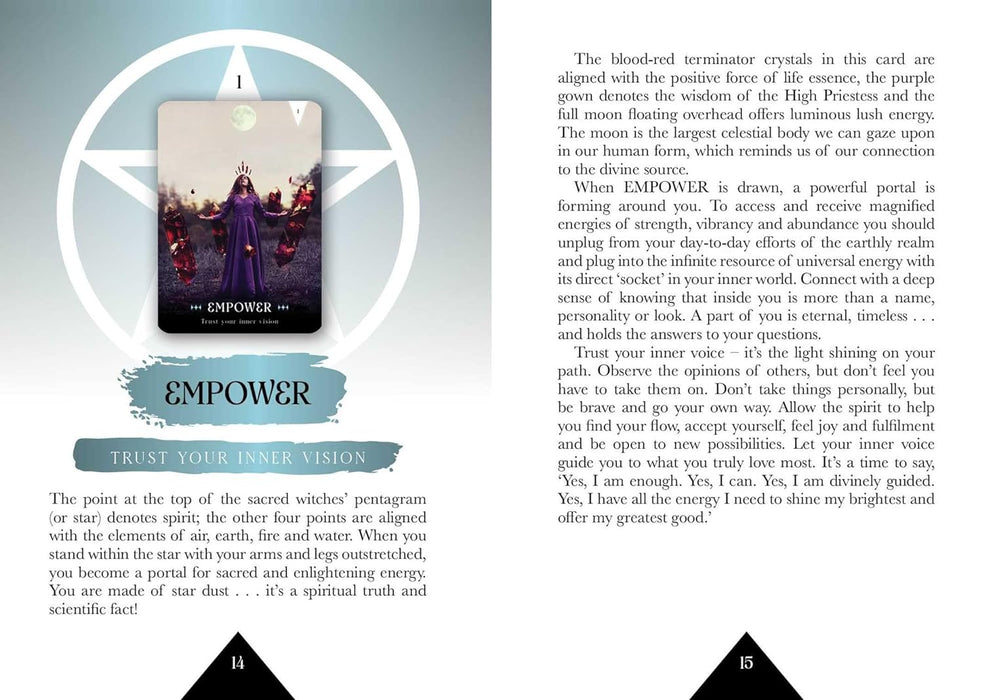 Dark Magick Oracle: Reveal the light within -  Fiona Horne