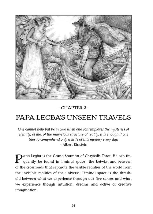 Chrysalis Tarot Companion Book - Toney Brooks, Holly Sierra