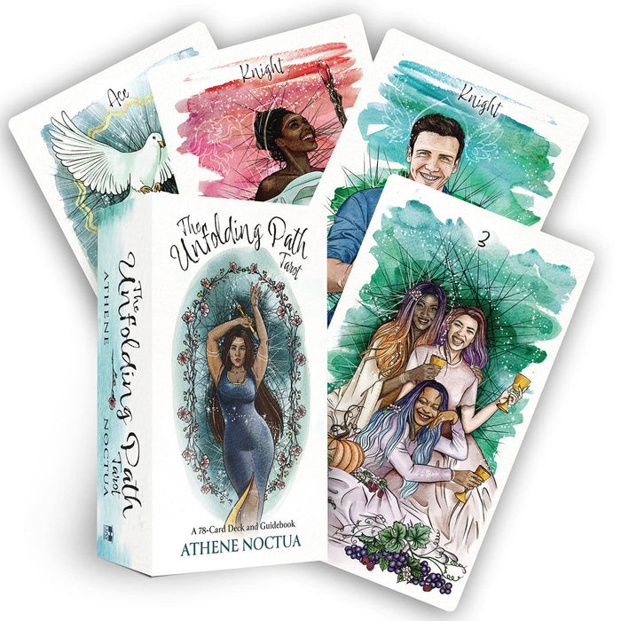 The Unfolding Path Tarot: A 78-Card Deck and Guidebook - Athene Noctua