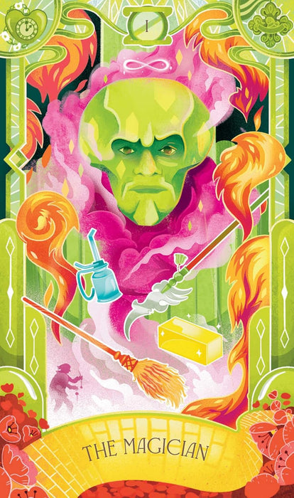 The Wizard of Oz Tarot Deck And Guidebook - Erica Davis