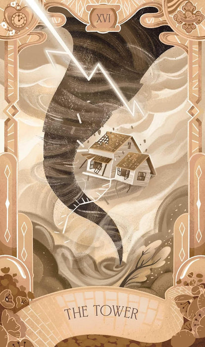 The Wizard of Oz Tarot Deck And Guidebook - Erica Davis