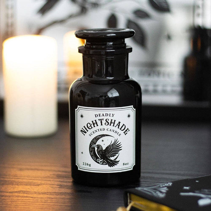 Mystic Raven Deadly Nightshade -tuoksukynttilä