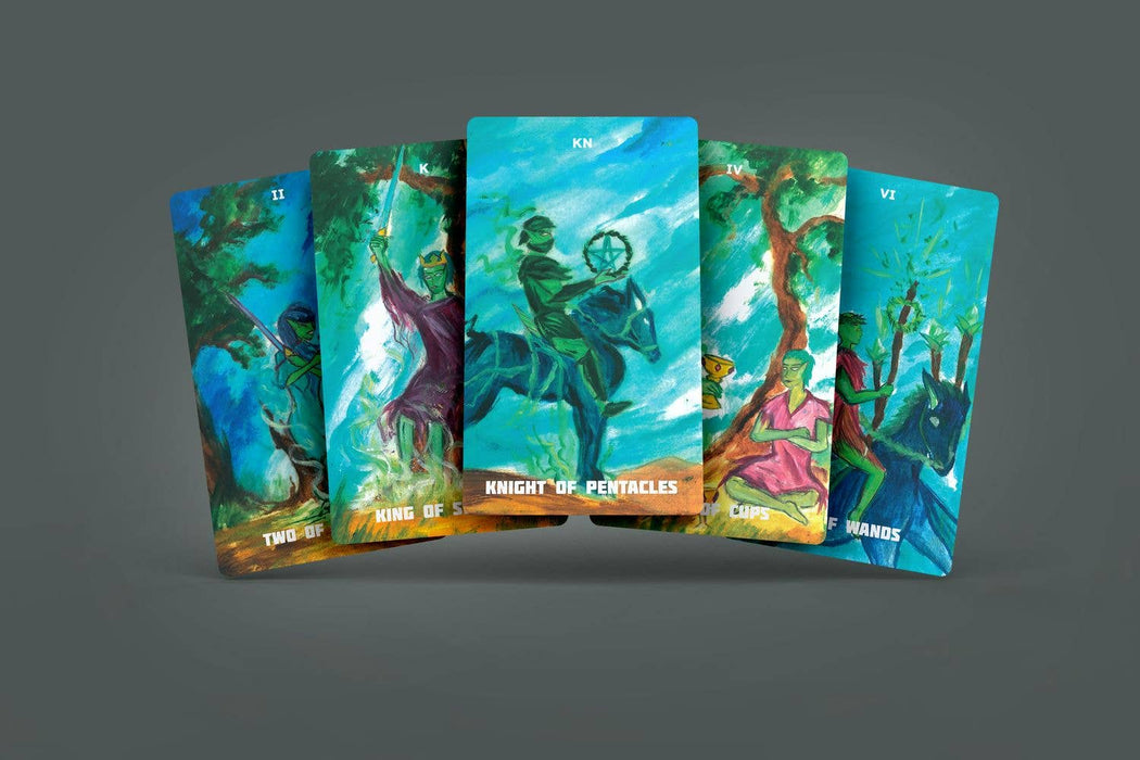 Vivid Spirit Tarot 78+2 Extra Cards  - Dark Synevyr