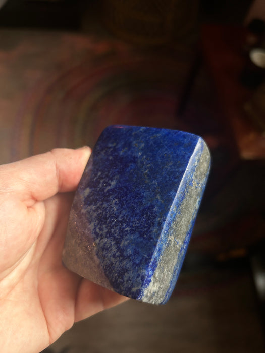 Lapis lazuli vapaa muoto- Afganistan