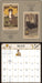 Cats Rule the Earth Tarot 2027 seinäkalenteri, sisäsivu