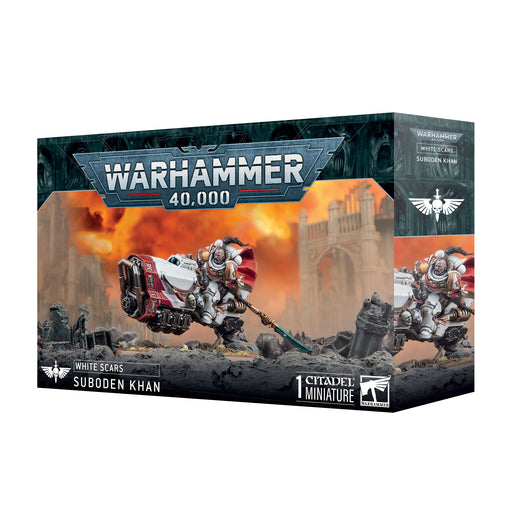 Space Marines White Scars Suboden Khan - Warhammer