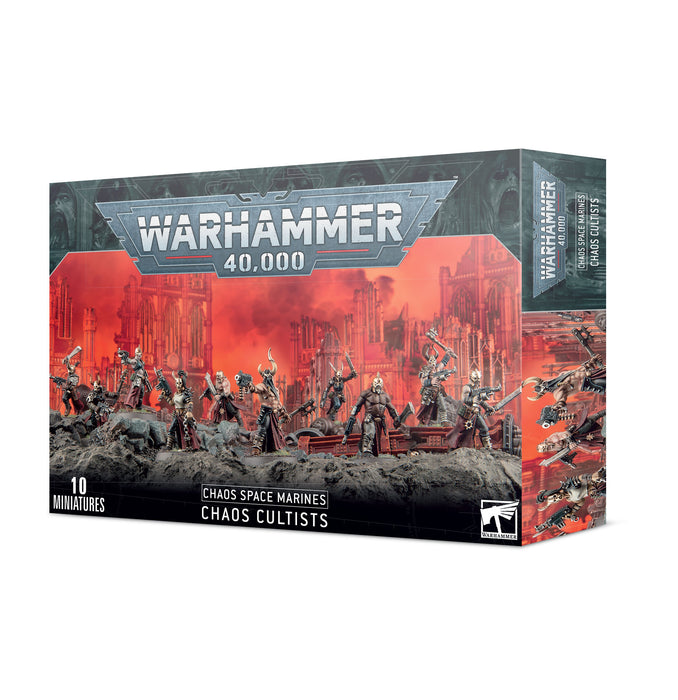 Chaos Space Marines: Chaos Cultists - Warhammer
