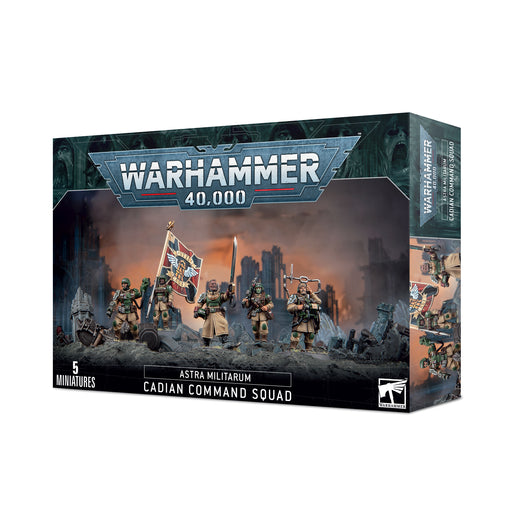 A/Militarum: Cadian Command Squad - Warhammer