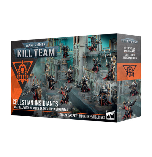 Kill Team Celestian Insidiants Fanatical Witch Slayers of the Adepta Sororitas - Warhammer