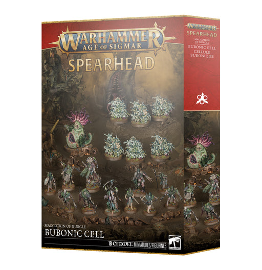Spearhead Maggotkin of Nurgle Bubonic Cell - Warhammer