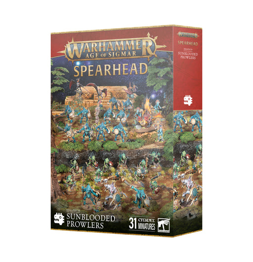 Age of Sigmar Spearhead: Seraphon Sunblooded Prowlers - Warhammer