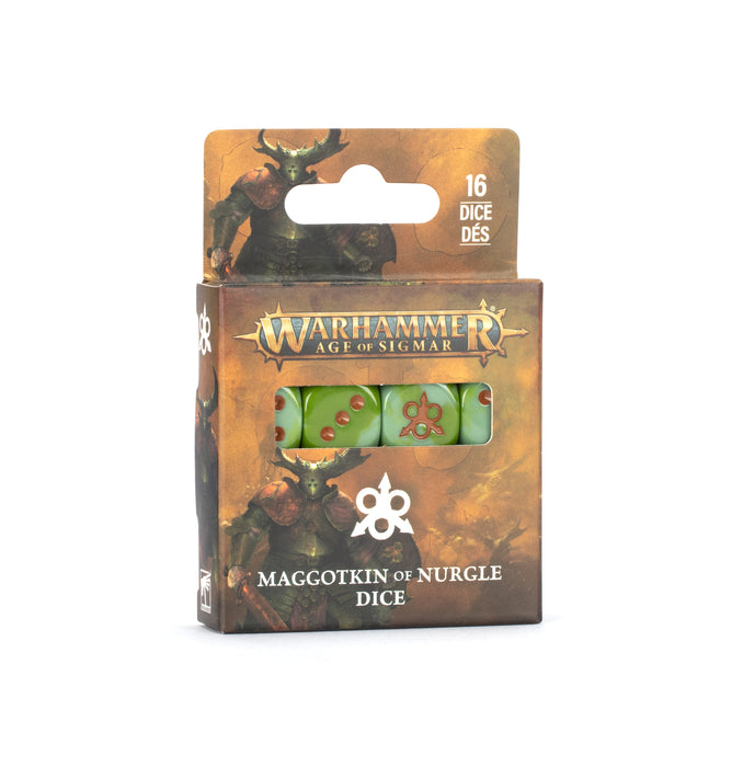 Maggotkin of Nurgle Dice Set - Warhammer