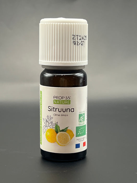 Sitruuna eteerinen öljy BIO 10ml - Propos'Nature