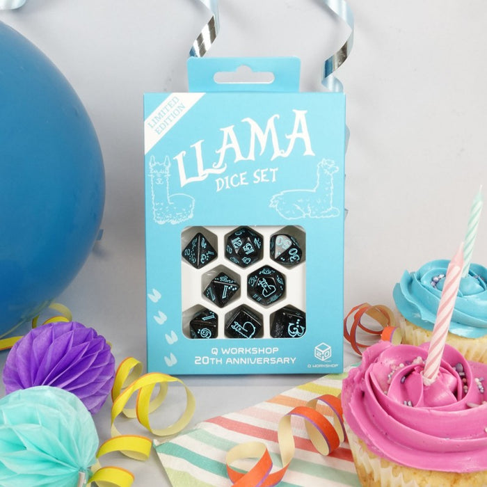 Roolipelinopat Llama Dice Set: Limited 20th Anniversary edition - Q Workshop