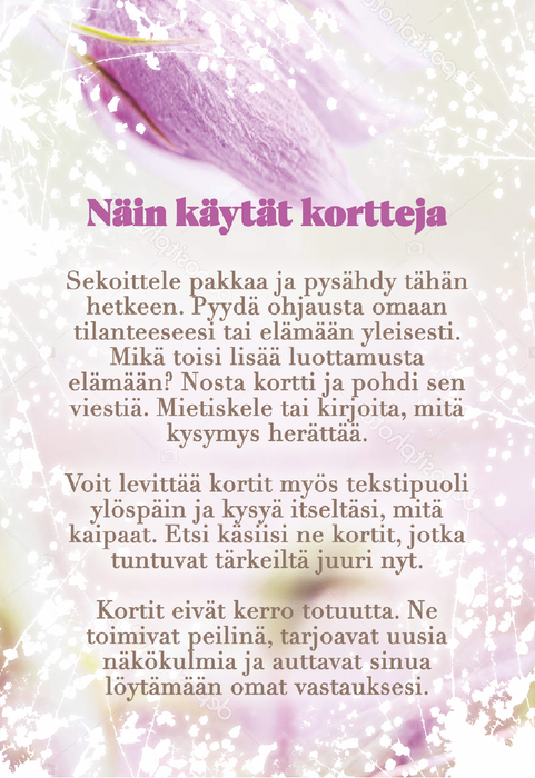 Elämä kantaa – Luottamuksen kortit - Katri Syvärinen