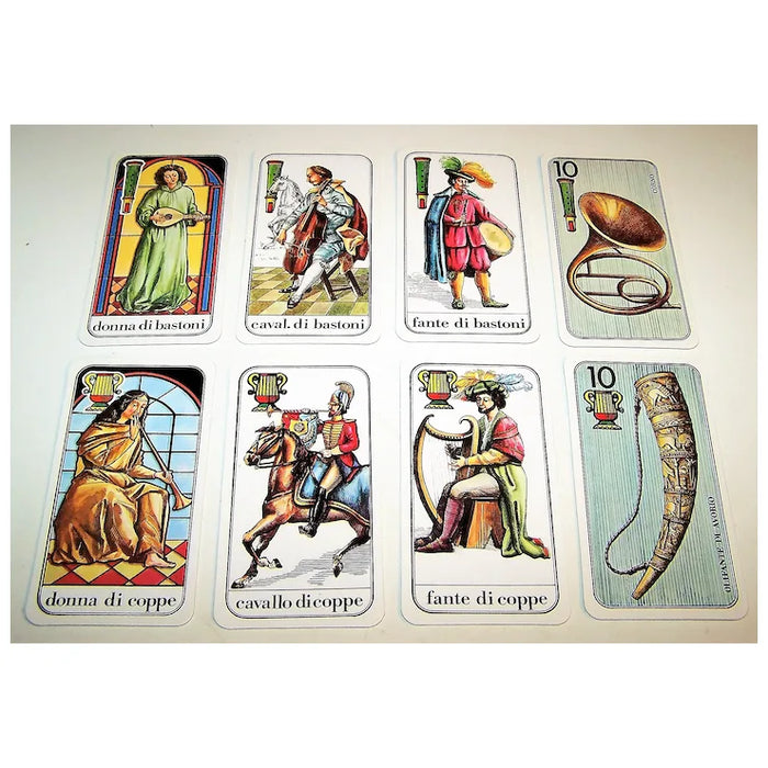 Il Meneghello “Tarocco della Musica” Tarot Cards, Osvaldo Menegazzi Designs, Ltd. Ed. (209/500), c.1981 - Il Meneghello Edizione (Preloved - käytetty)