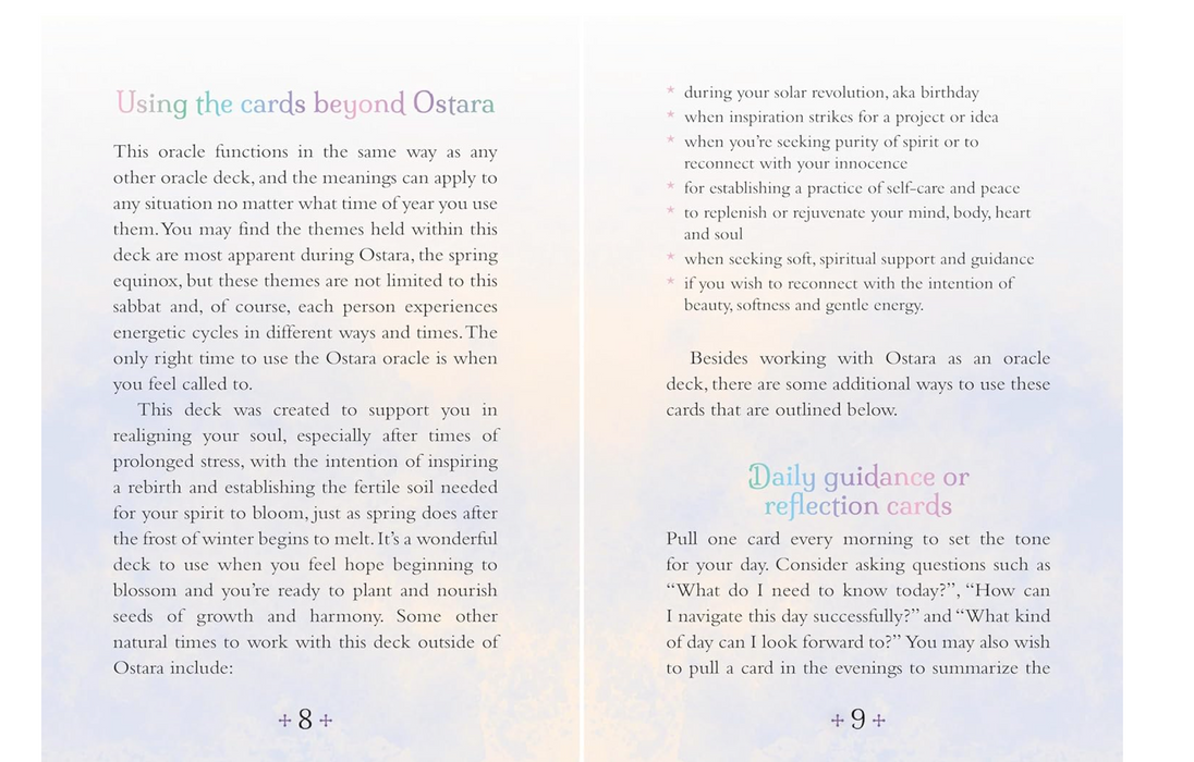 Seasons of the Witch -Ostara Oracle - Lorriane Anderson, Juliet Diaz, Tijana Lukovic