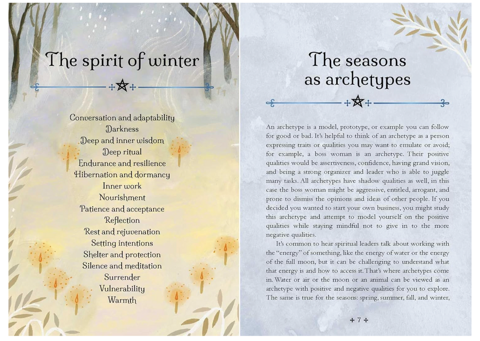 Seasons of the Witch:Winter Tarot - Lorriane Anderson & Tjana Lubovic