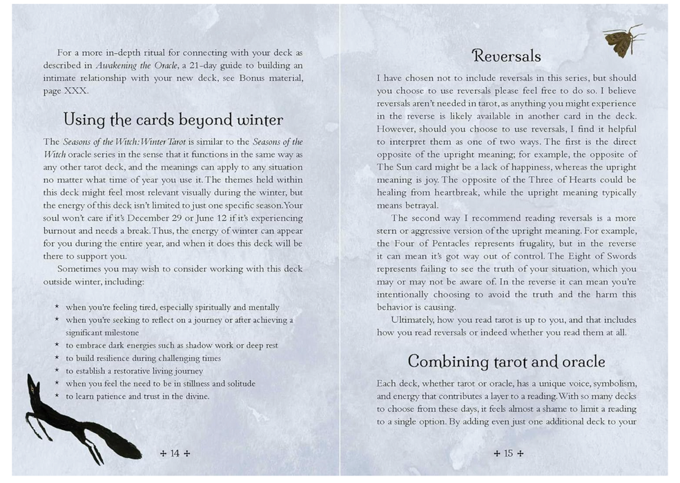 Seasons of the Witch:Winter Tarot - Lorriane Anderson & Tjana Lubovic
