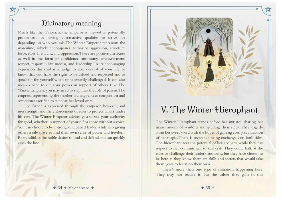 Seasons of the Witch:Winter Tarot - Lorriane Anderson & Tjana Lubovic