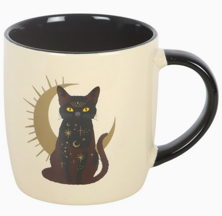 MAGICK CAT -keraaminen muki 370 ml