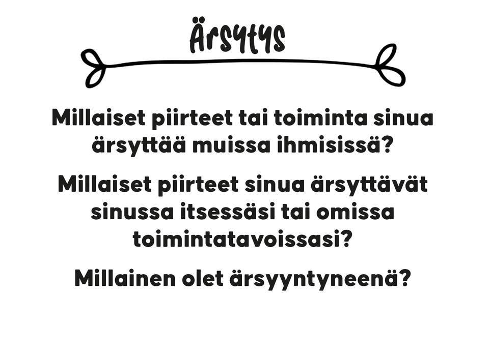 Syvemmin keskustelukortit - Sanna Wikström