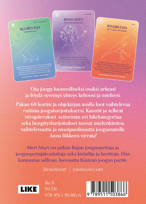 Tunne Kehosi joogakortit - Meri Mort
