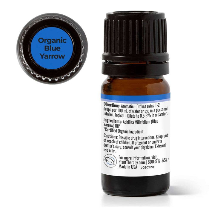 Organic Blue Yarrow eteerinen öljy 5 ml – Plant Therapy
