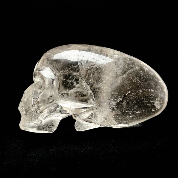 Savukvartsi Pitkänomainen Maya-Avaruusolio Kristallikallo n.12cm