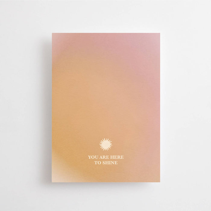 YOU ARE HERE TO SHINE - KORTTI - 3. CHAKRA SOLAR PLEXUS - SUN