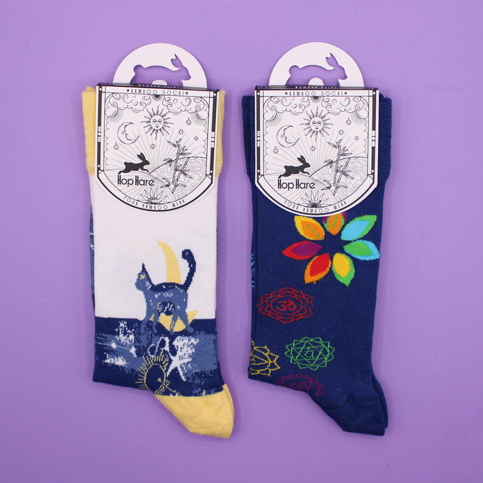 Hop Hare Bamboo Socks (36-40) - Tarot Cards