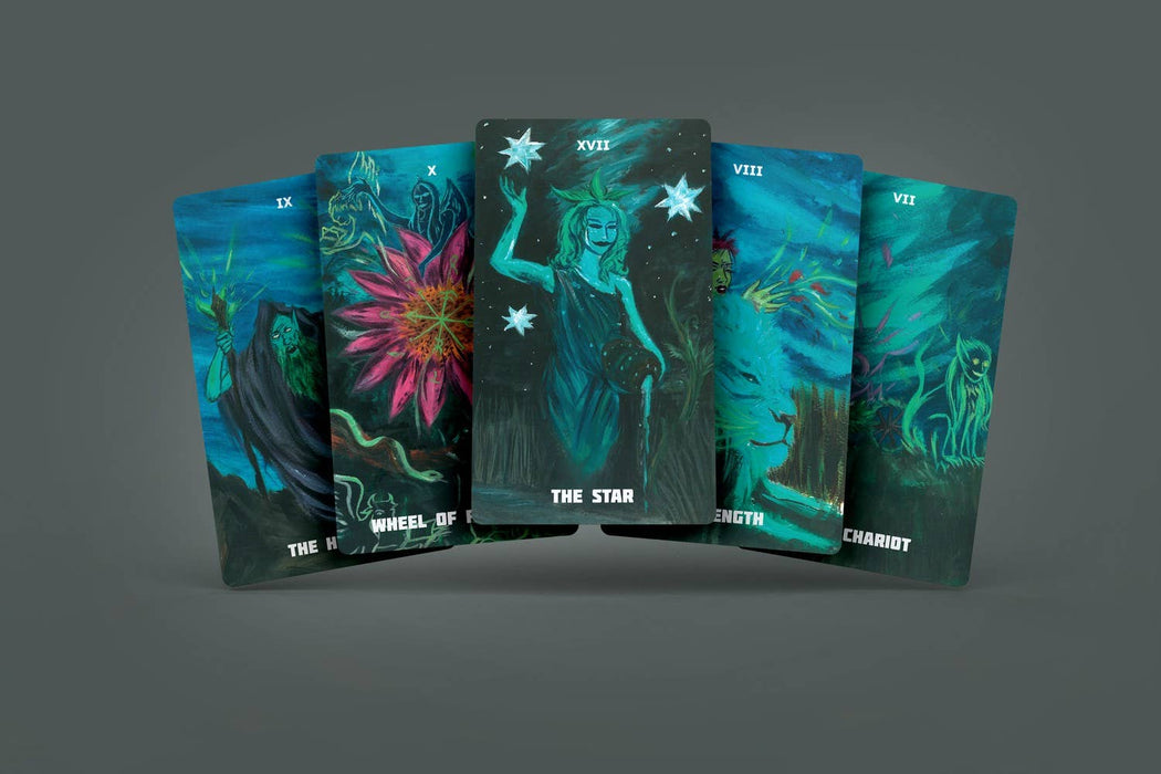 Vivid Spirit Tarot 78+2 Extra Cards  - Dark Synevyr