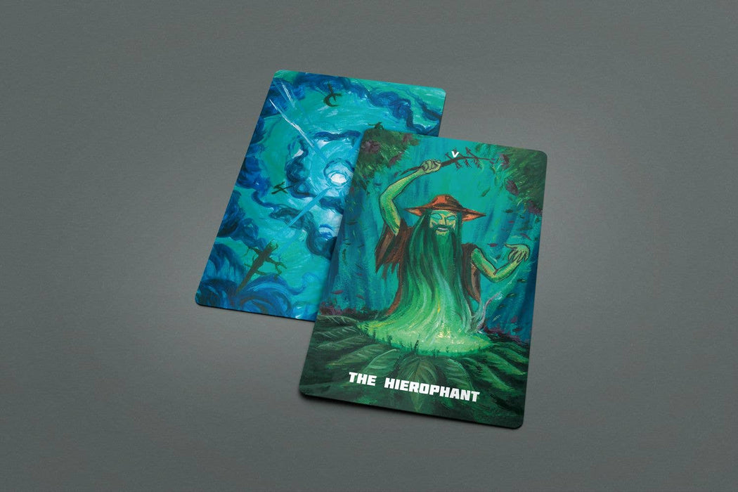 Vivid Spirit Tarot 78+2 Extra Cards  - Dark Synevyr